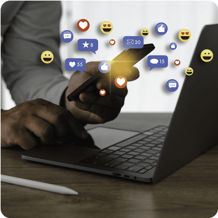 Notifications et échanges clients sur mobile